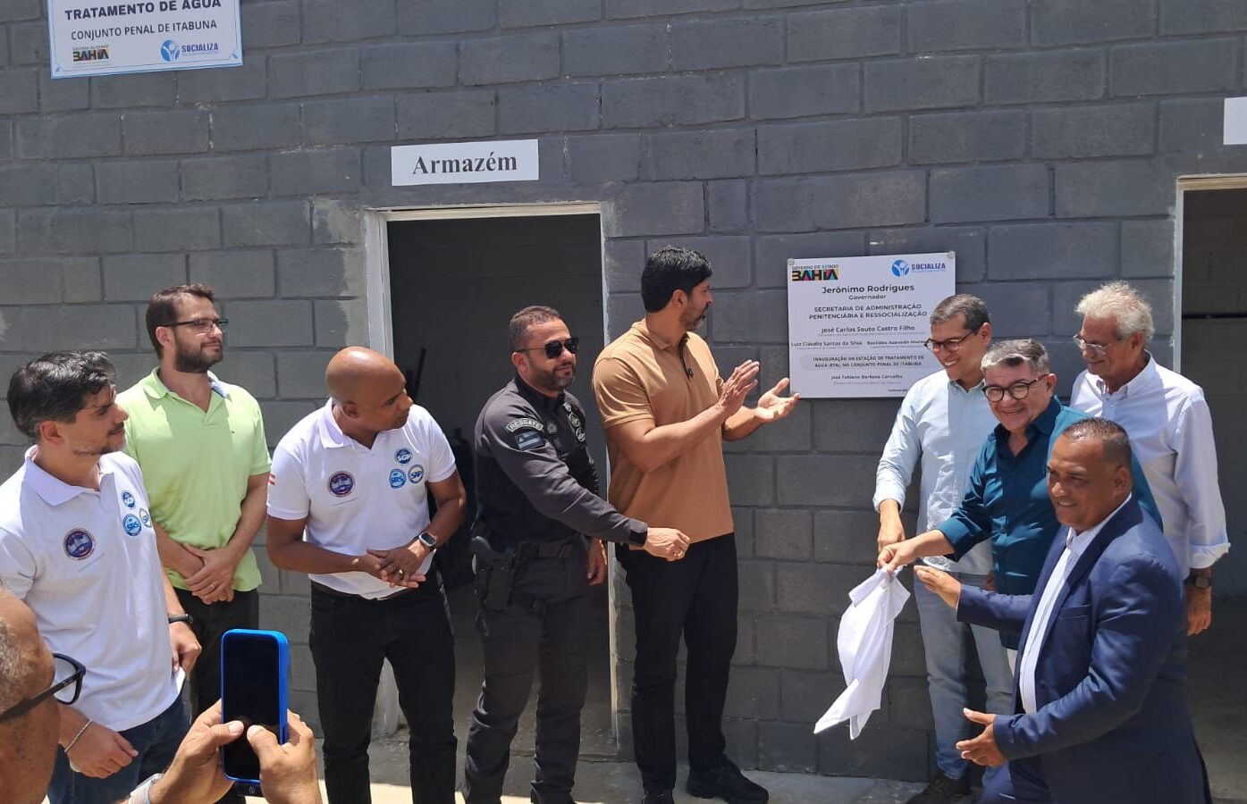 ITABUNA: CONJUNTO PENAL GANHA ESTAÇÃO DE TRATAMENTO DE ÁGUA E POÇO ARTESIANO