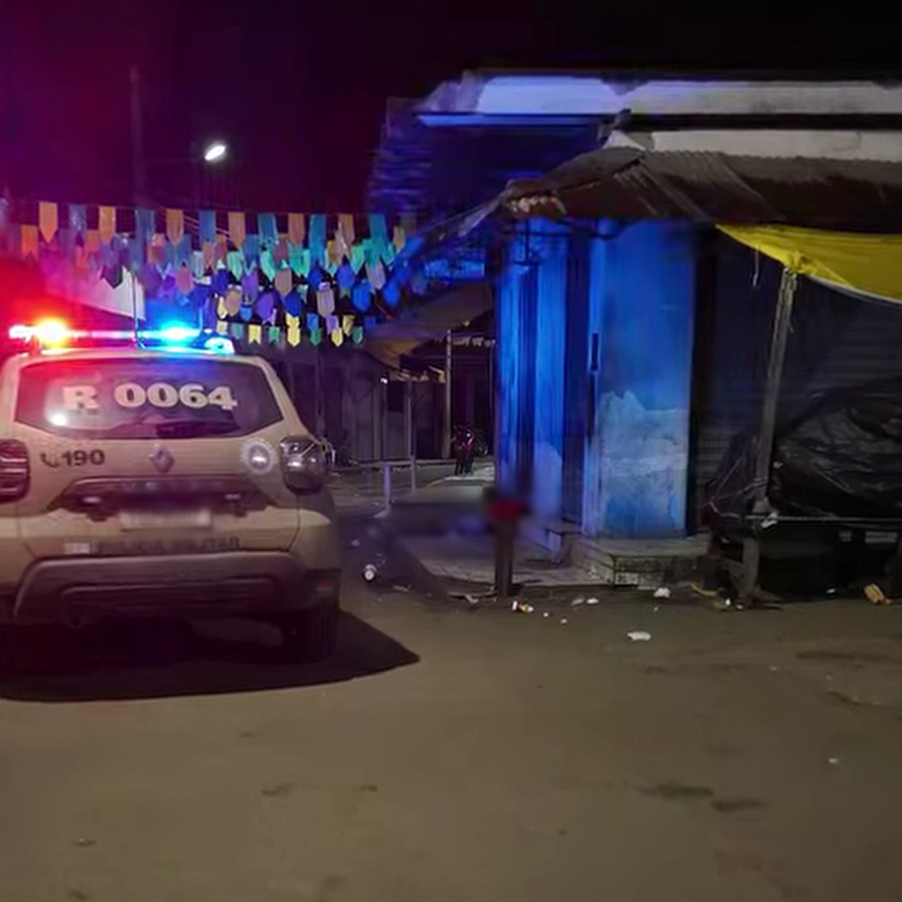 ATAQUE A TIROS DEIXA UM MORTO E OUTRO FERIDO