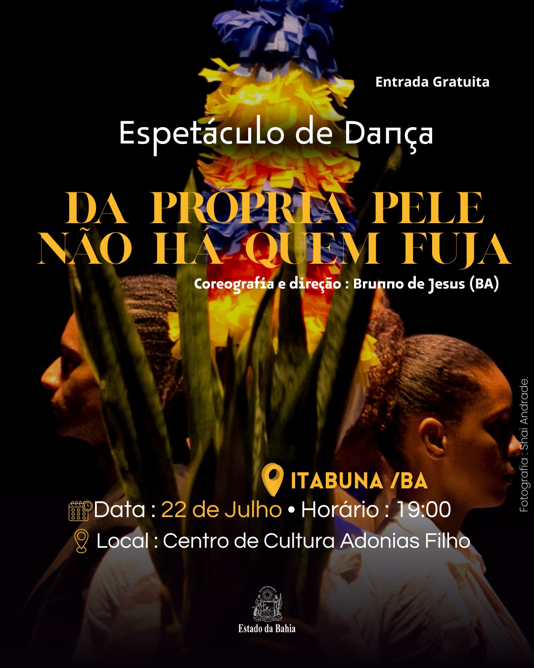ITABUNA RECEBE OFICINA E ESPETÁCULO GRATUITOS