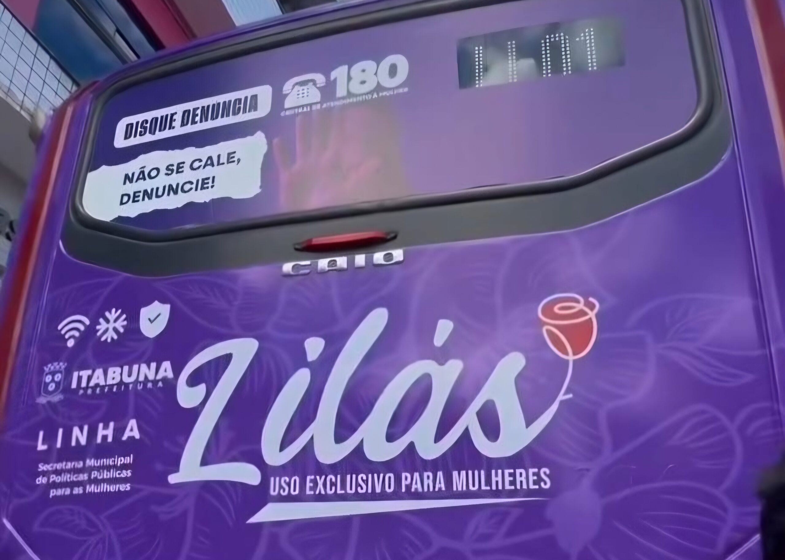 ITABUNA ANUNCIA ÔNIBUS EXCLUSIVO PARA MULHERES