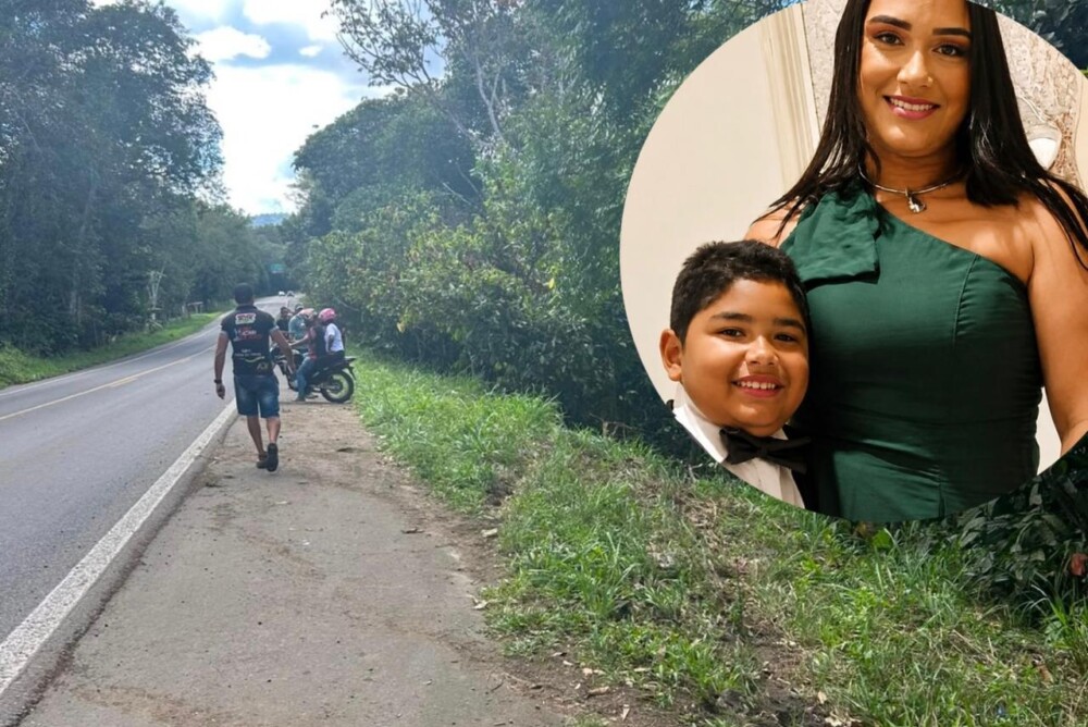 MÃE E FILHO MORREM EM ACIDENTE NA BR-101, EM UBAITABA